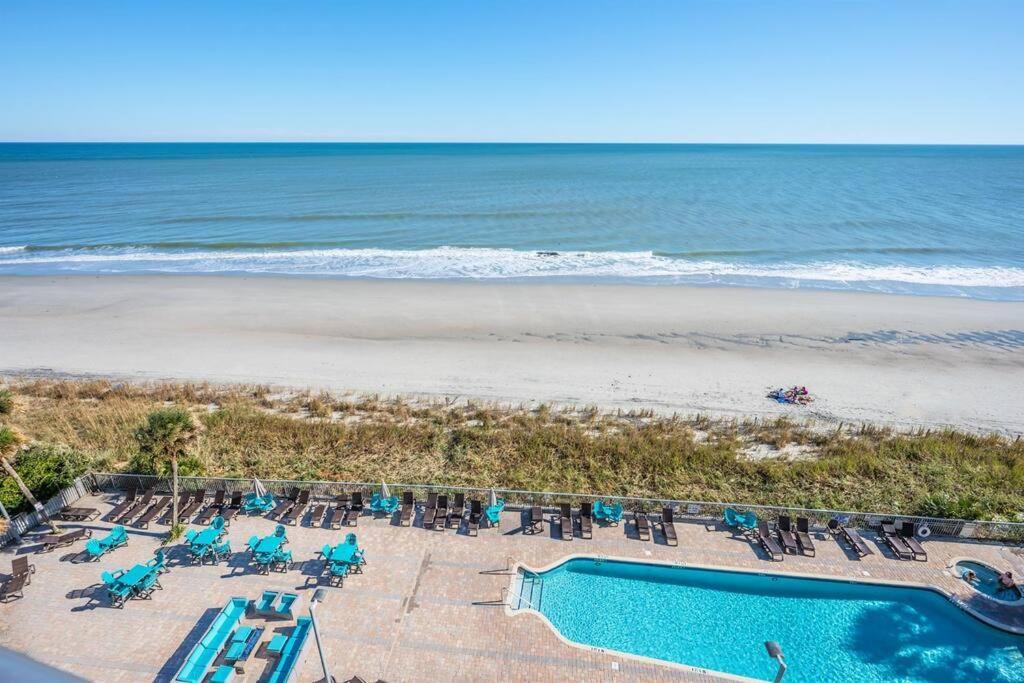 7Th Floor! Modern Building, Direct Oceanfront View Villa Myrtle Beach Exteriör bild