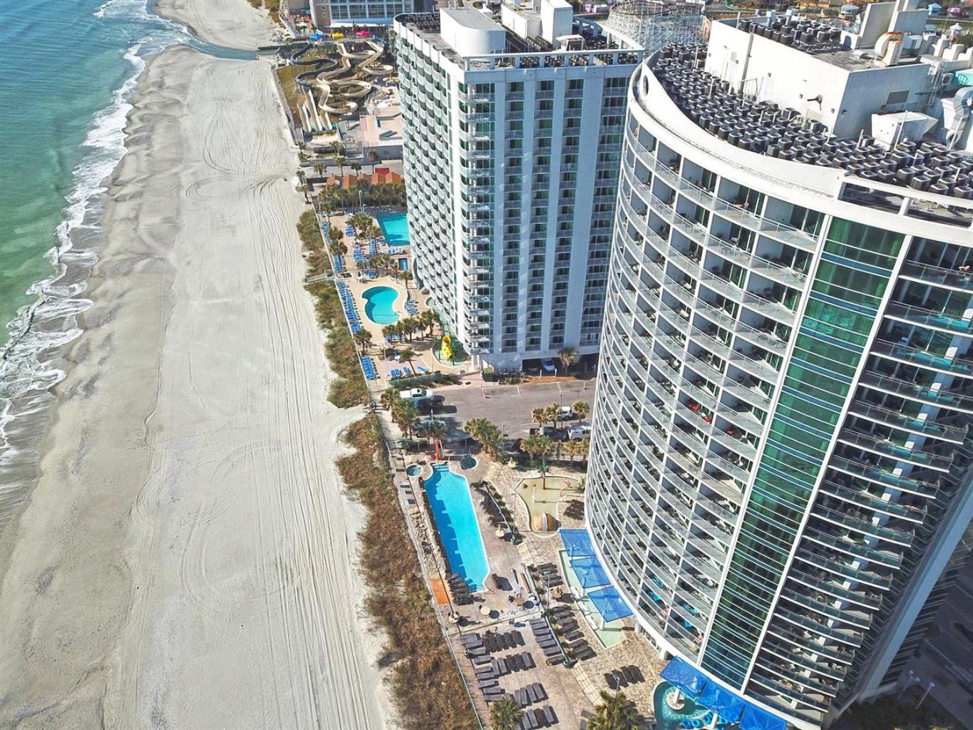 7Th Floor! Modern Building, Direct Oceanfront View Villa Myrtle Beach Exteriör bild