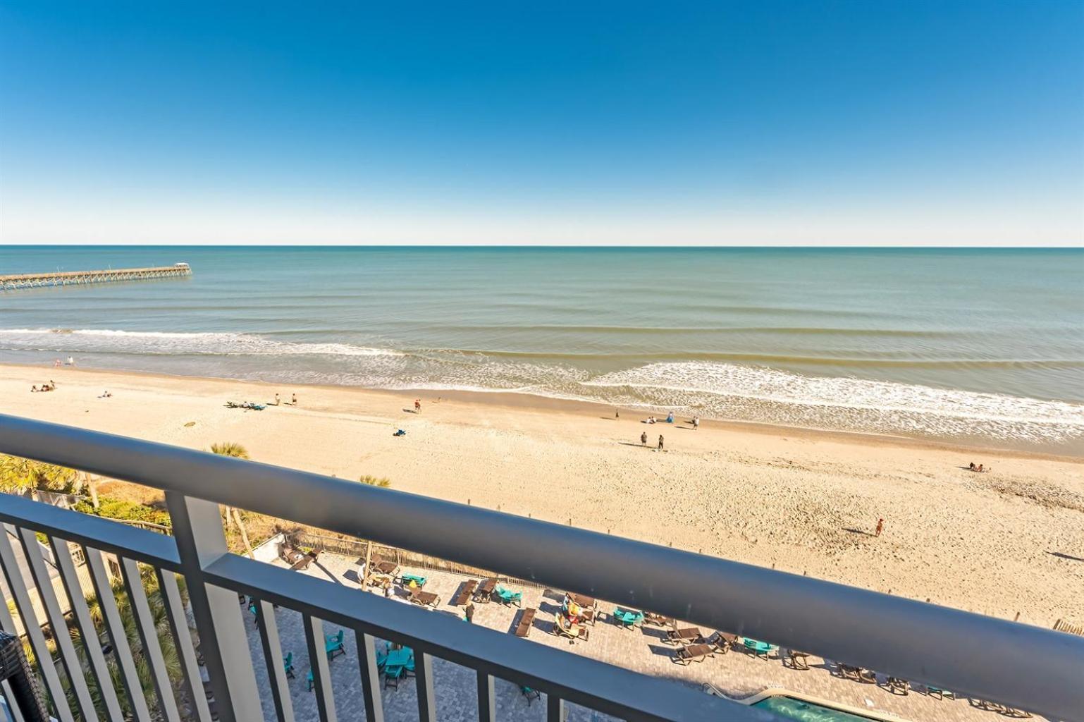 7Th Floor! Modern Building, Direct Oceanfront View Villa Myrtle Beach Exteriör bild