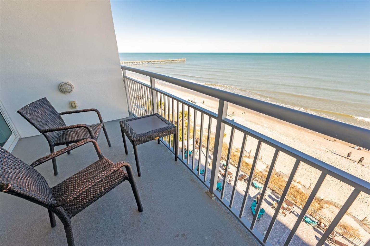 7Th Floor! Modern Building, Direct Oceanfront View Villa Myrtle Beach Exteriör bild
