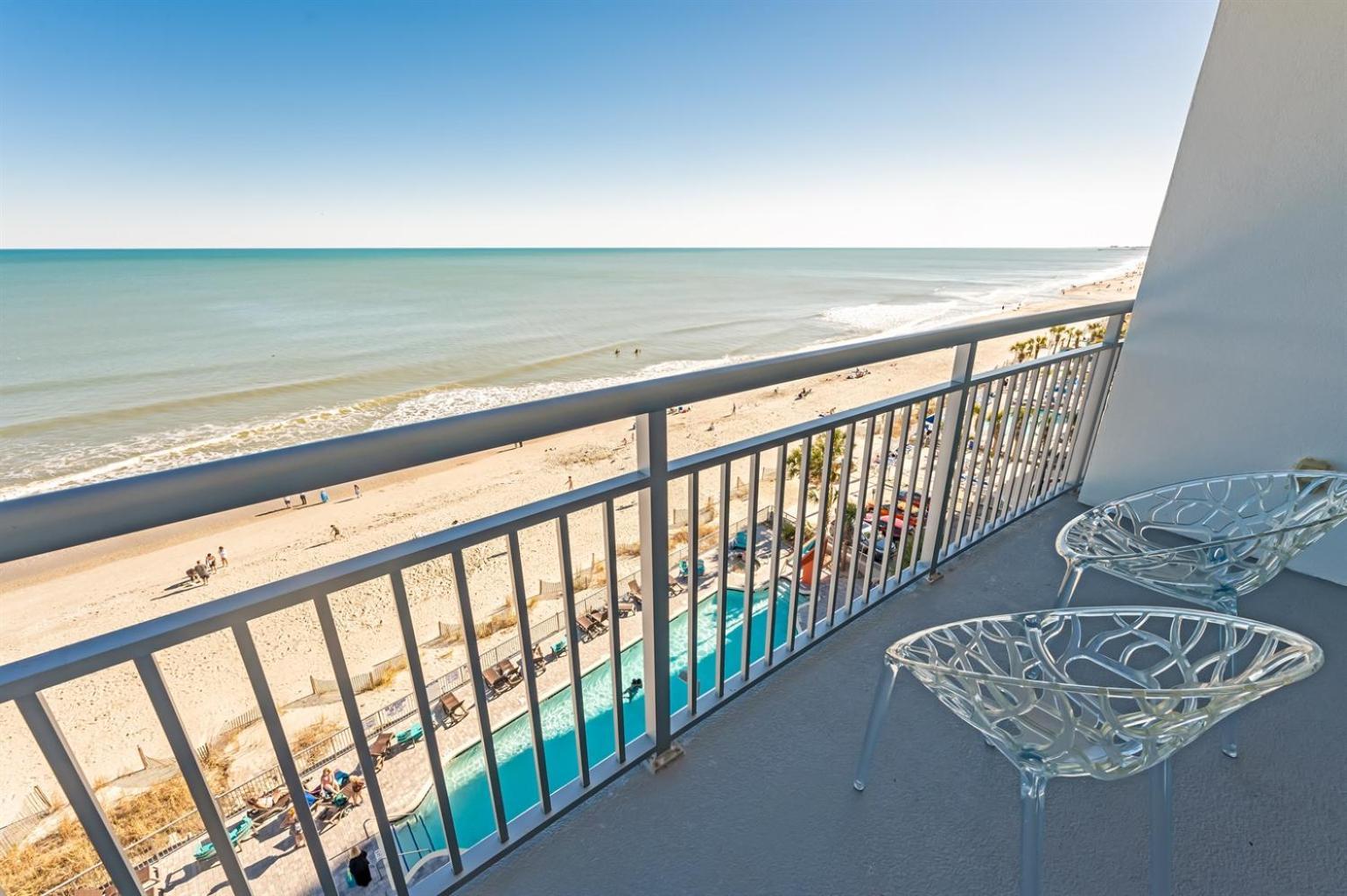 7Th Floor! Modern Building, Direct Oceanfront View Villa Myrtle Beach Exteriör bild