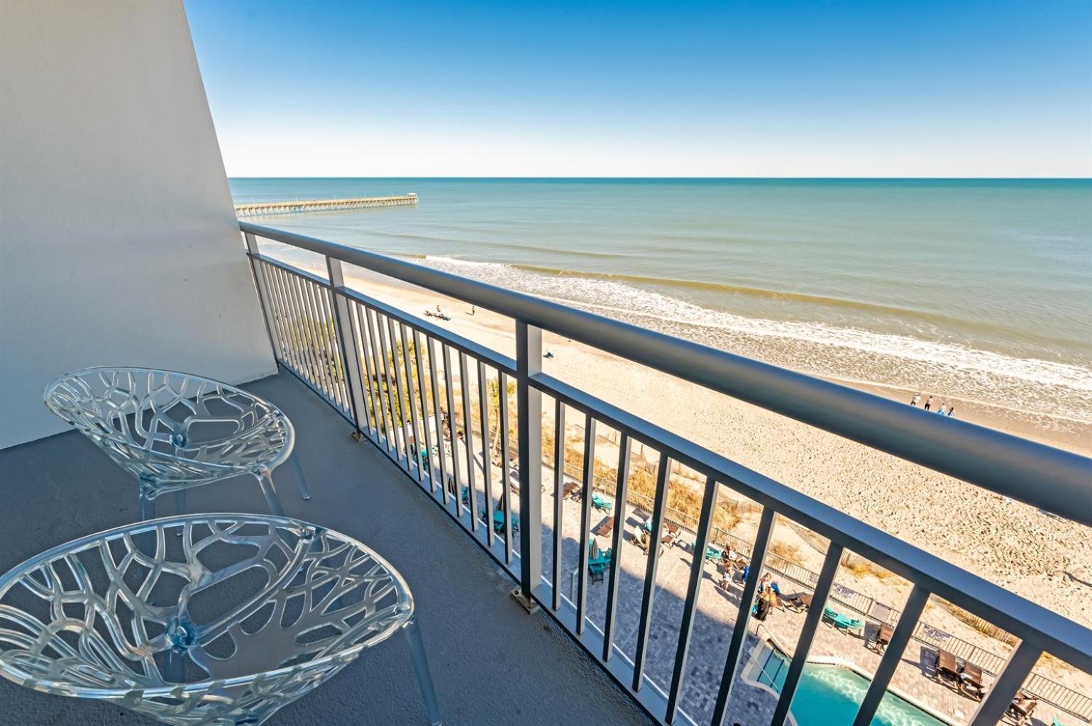 7Th Floor! Modern Building, Direct Oceanfront View Villa Myrtle Beach Exteriör bild